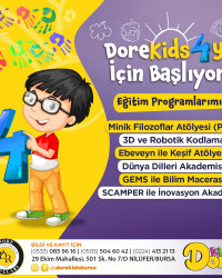 DoreKids 4 Yaş Kayıtları Başlıyor!