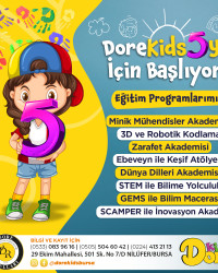 DoreKids 5 Yaş Kayıtları Başlıyor!