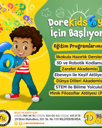 DoreKids 6 Yaş Kayıtları Başlıyor!