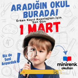 Mini Renk Okullarında Yeni Eğitim  Öğretim Yılı İçin Geri Sayım Başladı !