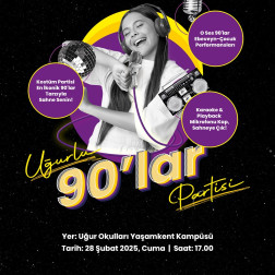 Uğurlu 90’lar partisine davetlisiniz💜