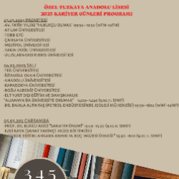 🎓 Özel Tuzkaya Eğitim Kurumları Anadolu Lisesi 2025 Kariyer Günleri Başlıyor! 🚀