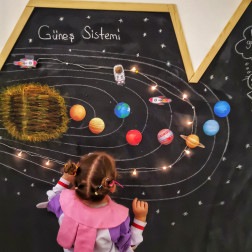 MONTESSORİ- KOZMOZ DERSİNDE KONUMUZ GÜNEŞ SİSTEMİ