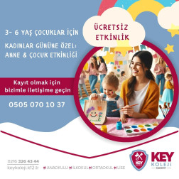 Kadınlar Gününe Özel: Anne & Çocuk Etkinliği