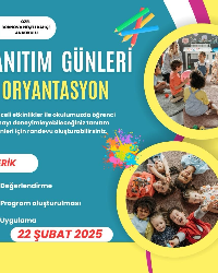 Tanıtım Günler Oryantasyon