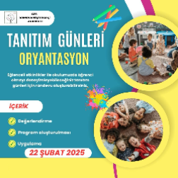 Tanıtım Günler Oryantasyon