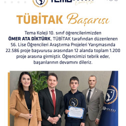 TÜBİTAK BAŞARISI