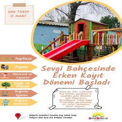 Özel Sima Sevgi Bahçesi Anaokulu Erken Kayıt Dönemi Başladı!