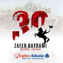 30 Ağustos Zafer Bayramı'mız kutlu olsun!