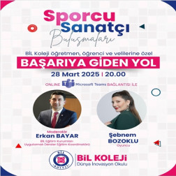 Bil Koleji'nden "Sporcu ve Sanatçı Buluşmaları" Etkinliği!