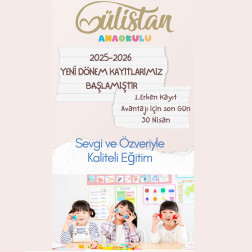 2025-2026 Yeni Dönem Kayıtlarımız Başlamıştır