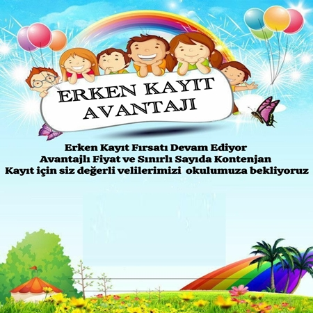 Özel Masal Park Venezia Anaokulu'nda Erken Kayıt Dönemi Başladı!