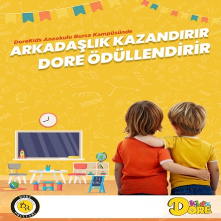 DoreKids Bursa Anaokulunda fırsatlar devam ediyor!