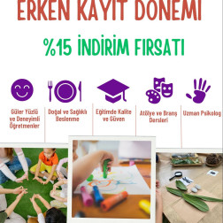 2025-2026 ERKEN KAYIT DÖNEMİ İNDİRİM FIRSATI