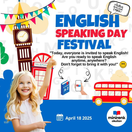 April 18 – English Speaking Day!