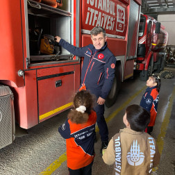 3-4 Yaş İtfaiye Gezimiz