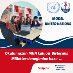 Özel Bilinç Koleji Anadolu Lisemiz MUN Sahnesinde!