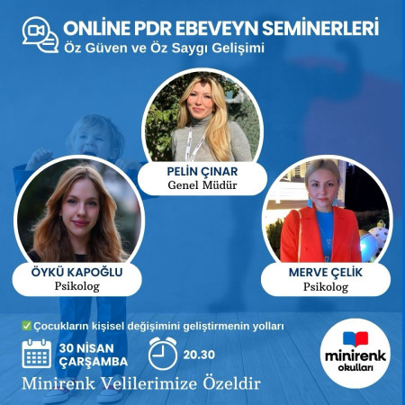 Online PDR Ebeveyn Seminerleri