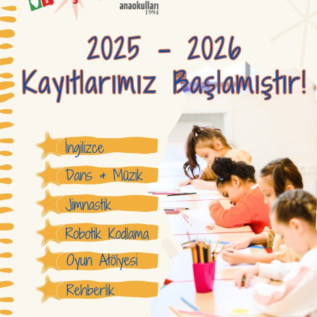 2025 - 2026 Eğitim Ve Öğretim Yılı Erken Kayıt İndirim Fırsatını Kaçırmayın !!!
