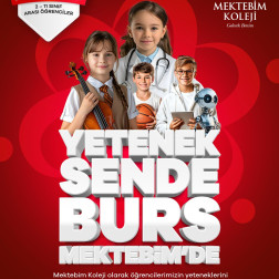Yenetek Sende, Burs Mektebim'de!