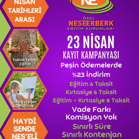 "23 Nisan'a Özel %23 İndirim"