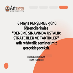 Deneme Sınavında Ustalık: Stratejiler ve Taktikler Semineri!