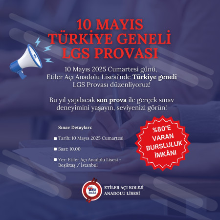Türkiye Geneli LGS Provası - Son Fırsat!