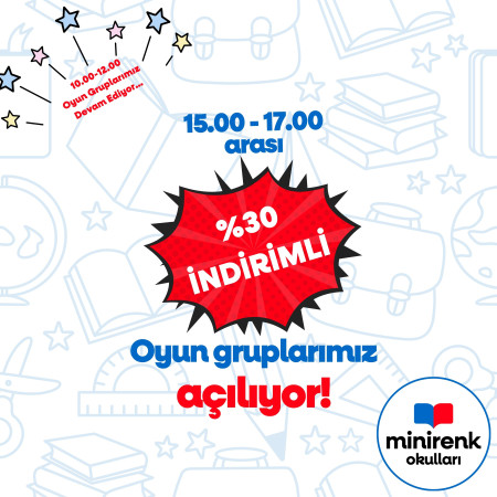 OYUN GRUPLARIMIZ AÇILIYOR!