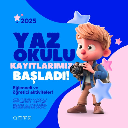2025 YAZ OKULU KAYITLARIMIZ BAŞLAMIŞTIR