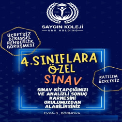 4. Sınıflara Özel Ücretsiz Sınav ve Bireysel Rehberlik Fırsatı!