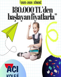 Erken Kayıtlarımız  Devam Ediyor !