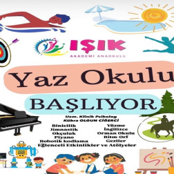 ☀️ Işık Akademi Yaz Okulu Başlıyor! 🎉