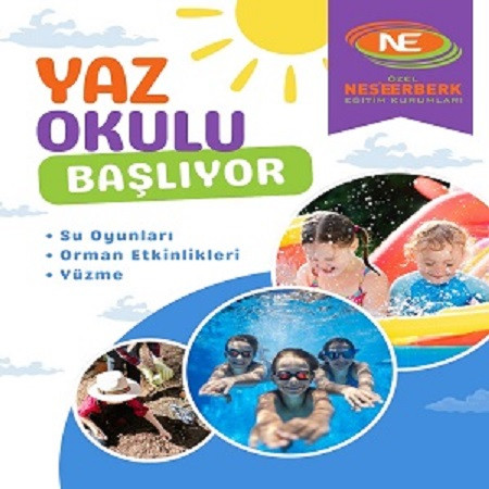☀️ Neşe Dolu Yaz Okulu Başlıyor! 🎉