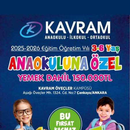 ANAOKULU ERKEN KAYIT DÖNEMİMİZ BAŞLAMIŞTIR.