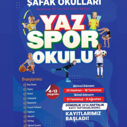 Yaz Spor Okulu Kayıtlarımız Başladı!