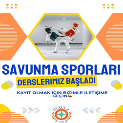 SAVUNMA SPORLARI DERSİMİZ