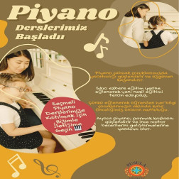 PİYANO DERSLERİMİZ
