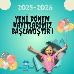 Yeni Dönem Kayıtlarımız Başlamıştır!