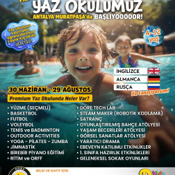 Premium Yaz Okulumuz Başlıyor!