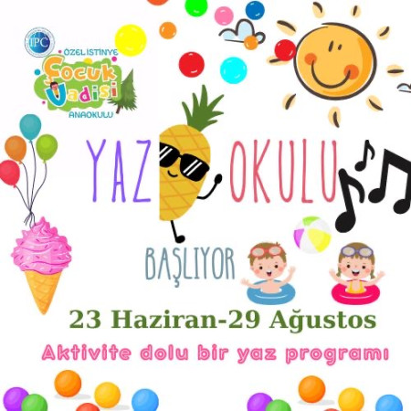 Yaz Okulumuz Başlıyorrrrrrr