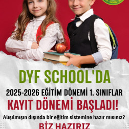 DYF SCHOOL'DA KAYIT DÖNEMİ BAŞLADI !!!!