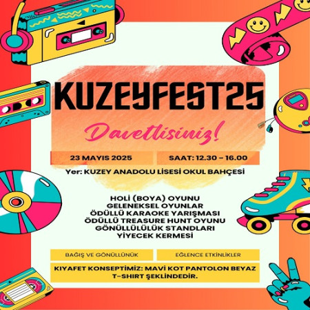 🎉 KuzeyFest’25’e Davetlisiniz! 🎉