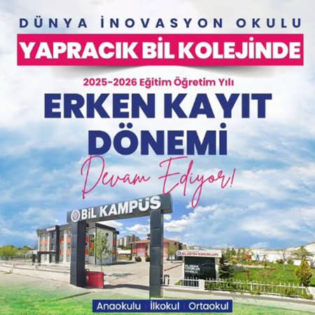 🏫 2025–2026 Erken Kayıt Dönemi Devam Ediyor!