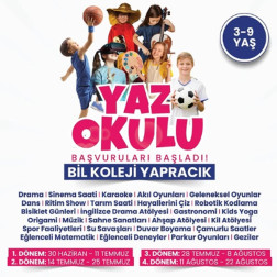 📣 YAZ OKULU BAŞLIYOR! (3–9 Yaş)