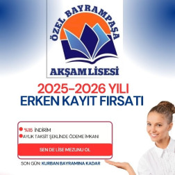 ERKEN KAYIT FIRSATI