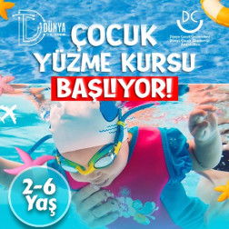 Çocuk Yüzme Havuzu Başlıyor!