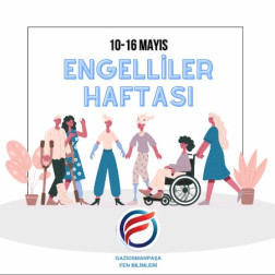 10-16 Mayıs Engelliler Haftası