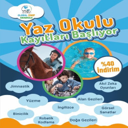 Yaz Okulunda %40 Erken Kayıt İndirimi Fırsatını Kaçırmayın!
