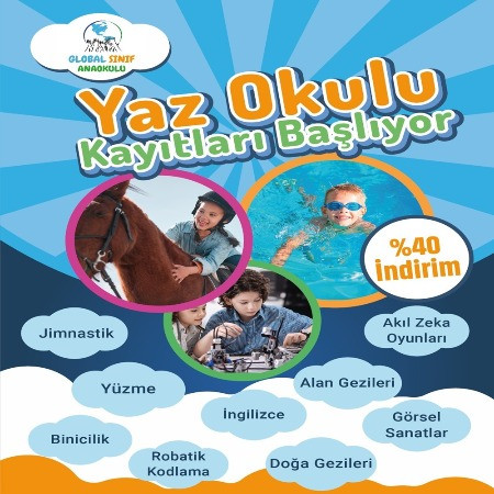 Yaz Okulunda %40 Erken Kayıt İndirimi Fırsatını Kaçırmayın!