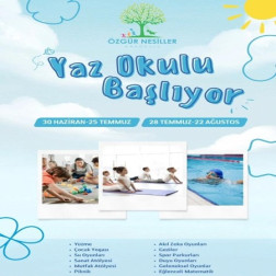 Yaz Okulumuz Başlıyor!